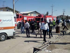 انفجار مرگبار در شهرک صنعتی شیراز !