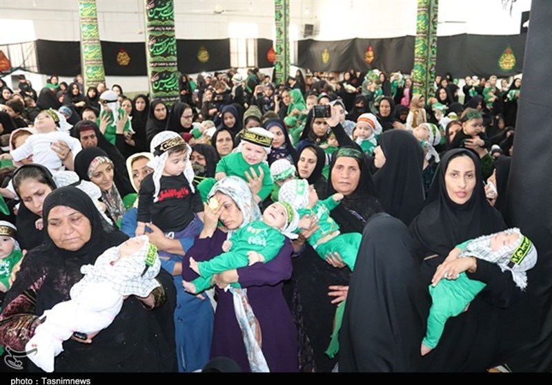 گزارش تصویری از مراسم شیرخوارگان حسینی در کهگیلویه و بویراحمد