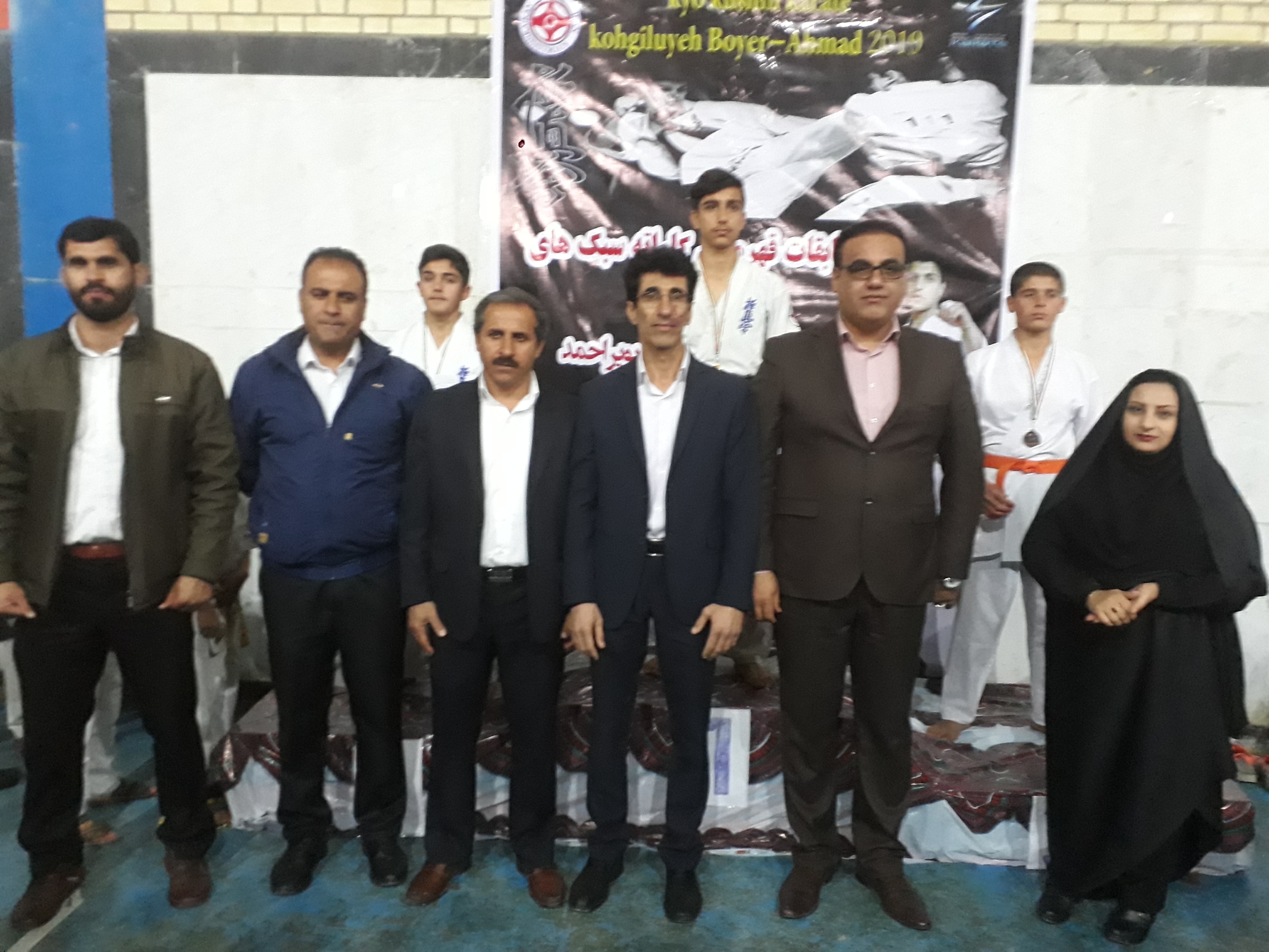 مسابقات کاراته قهرمانی سبکهای آزاد استان با شناخت نفرات برتر پایان یافت