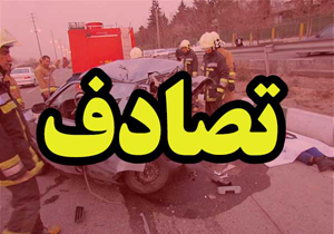 15کشته وزخمی در حادثه واژگونی وانت نیسان در شیراز