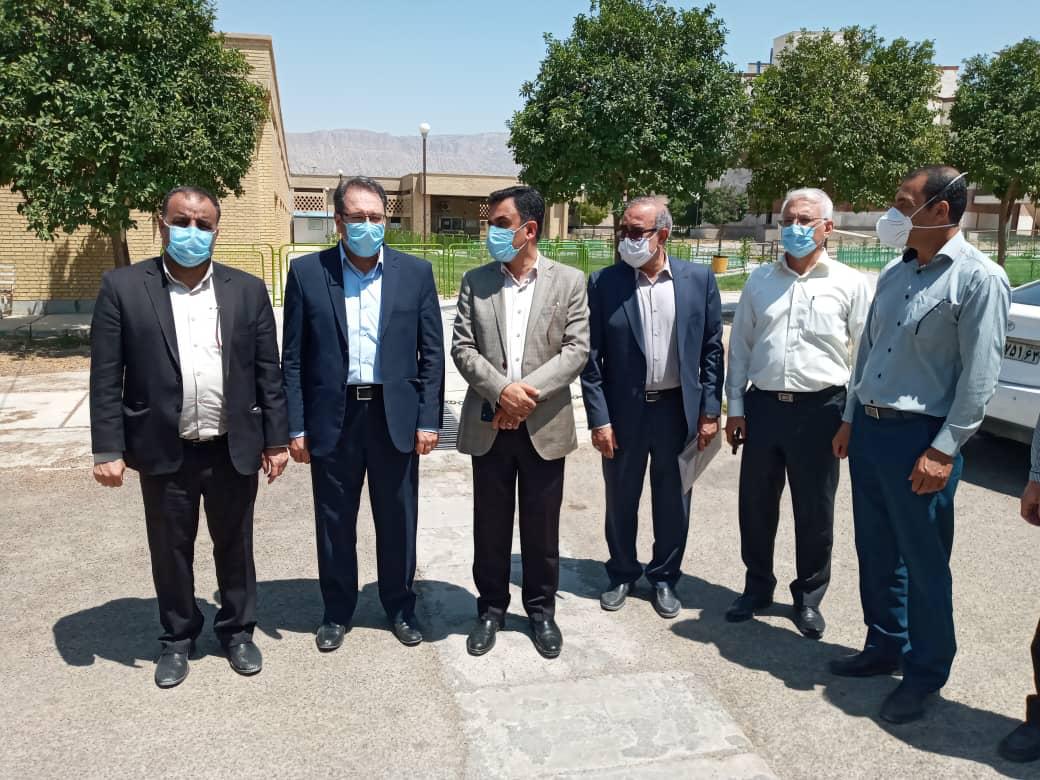 بررسی مشکلات حوزه درمان شهرستان ممسنی با حضور معاون درمان دانشگاه علوم پزشکی شیراز