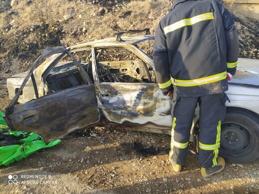 جسد سوخته راننده تاکسی بیسم یاسوجی در دشت ارژن کشف شد