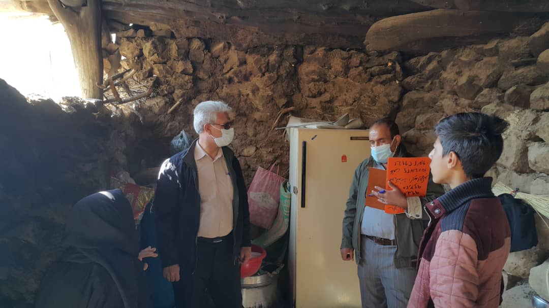بازدید از 28 خانواده نیازمند در منطقه آبشور شهرستان بویراحمد