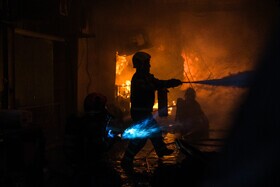 جزئیات خسارات حادثه آتش‌سوزی بانک ملی مرکزی اهواز اعلام شد