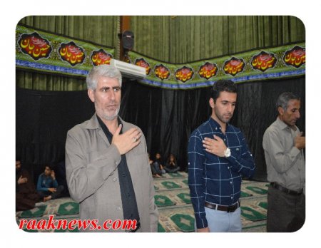 عزاداری شب چهارم در حسینیه ثارالله شهر دهدشت به روایت تصویر