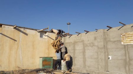 دومین گزارش تصویری از مراحل آماده سازی موکب شهدای شهرستان کهگیلویه