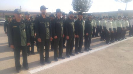صبحگاه مشترک نیروهای انتظامی و نظامی کهگیلویه برگزار شد/ گزارش تصویری