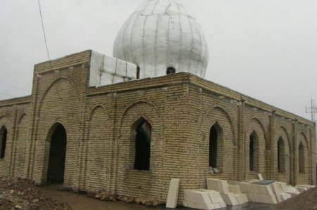 بقعه متبرکه میرخدر شاه(ع) در یک روز بارانی