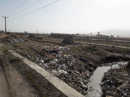 فرودگاه یاسوج در محاصره زباله ها !/ تصویر ورودی شهرها  تأثیرگذار در منظر شهری 
