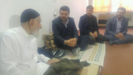 دیدار  مدیر کل صدا و سیمای مرکز استان با آ میراحمد تقوی/گزارش تصویری