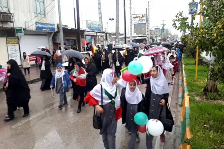 زبان از تشکر حضور حماسی مردم دهدشت در راهپیمایی امروز عاجز است