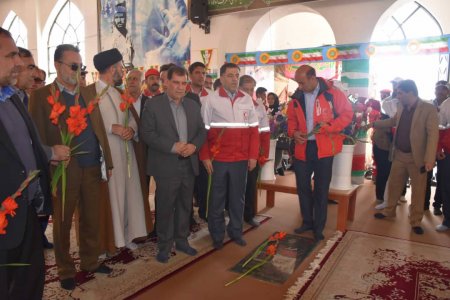گزارش تصویری  سفر یک روزه  رئیس جمعیت هلال احمر کشور به یاسوج