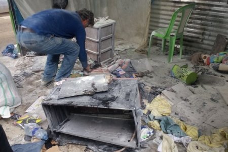 آتش سوزی در جمعه بازار شهر یاسوج + توضیحات مدیرعامل آتش نشانی یاسوج 