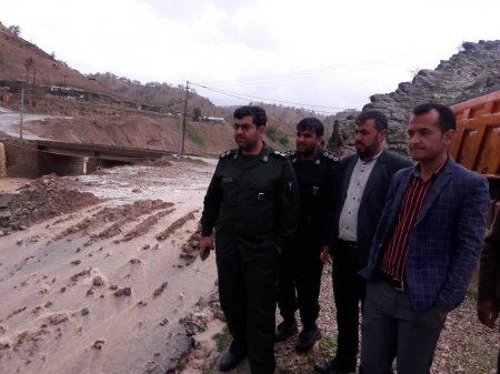 فرمانده سپاه کهگیلویه از مناطق حادثه دیده بخش های دیشموک و قلعه ریسی بازدید کرد/گزارش تصویری
