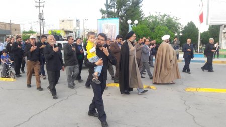 گزارش تصویری از مراسم سوگواری شهادت امام علی(ع) در دهدشت