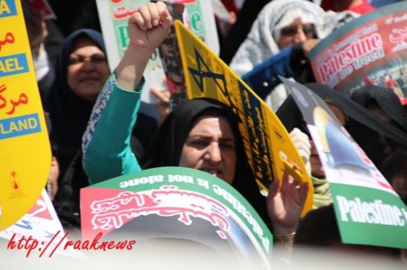 حضور پرشور مردم گچساران در راهپیمایی روز قدس+تصاویر