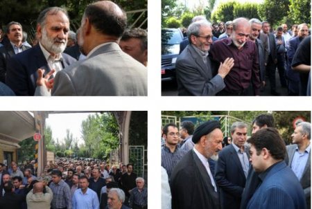 پیکر نماینده بهبهانی اصل  مجلس ششم از تهران  تشییع شد+ تصاویر