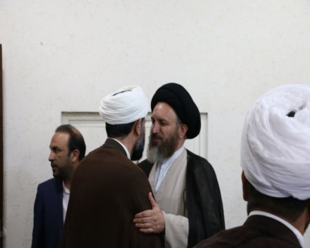 رئیس سازمان تبلیغات اسلامی کشور با آیت الله ملک حسینی دیدار کرد/تصاویر