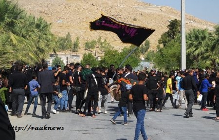 شور و شعور مردم گچساران در عاشورای حسینی +گزارش تصویری