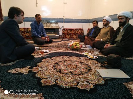 دیدار رئیس دانشگاه آزاد اسلامی واحد دهدشت با خانواده شهید آزمان/تصاویر