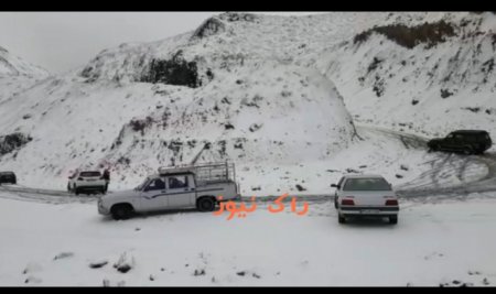 اولین برف پاییزی در مناطق سردسیری کهگیلویه وبویراحمد/قبای سفید برقامت بلندی های دنا + عکس