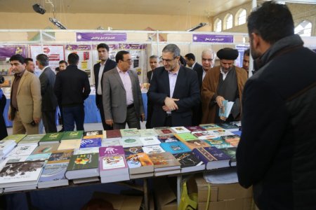 استاندار کهگیلویه و بویراحمد از نمایشگاه کتاب استان بازدید کرد/تصاویر