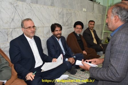 دیدار مسجدی رئیس کل دادگستری استان کهگیلویه و بویراحمد با مردم/تصاویر