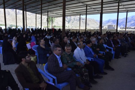 گزارش تصویری از مراسم افتتاحیه اردوهای راهیان نور دانش آموزی استان  در چرام