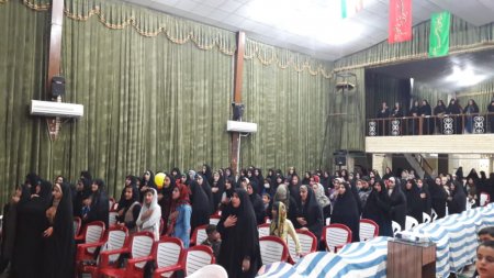 جشن بزرگ نسیم رحمت در حسینیه ثارالله دهدشت برگزار شد/تصاویر