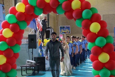 گزارش تصویری:افتتاح ششمین المپیاد درون مدرسه ای در گچساران