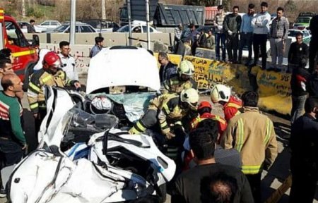 تصادف خونین در جاده گچساران-شیراز+عکس 