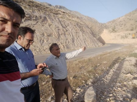 بازدید یک روزه مدیر کل راهداری و حمل و نقل جاده ای کهگیلویه و بویر احمد از پروژه های در حال اجرا/گزارش تصویری