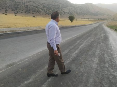 بازدید مدیرکل راهداری و حمل و نقل جاده ای کهگیلویه و بویراحمد از پروژه های در دست اجرای شهرستان  باشت/تصاویر