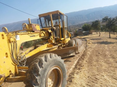 اجرای عملیات زیرسازی روستای(شهید پرواز)دیشموک در قالب طرح "ابرار"/تصاویر