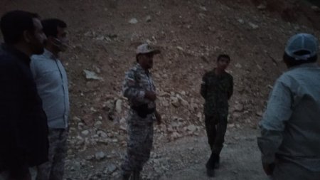حضور میدانی فرمانده تیپ 48 فتح در آتش‌سوزی جنگل دمچنار+تصاویر