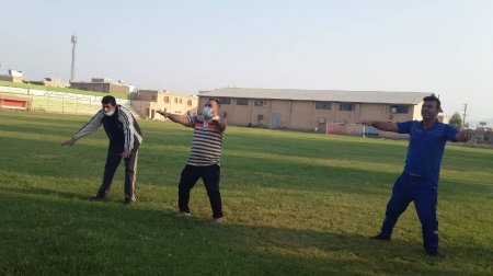ورزش صبحگاهی به مناسبت روز خبرنگار در دهدشت برگزار شد/تصاویر