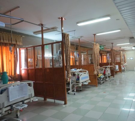 بخش مراقبت های ویژه(ICU) بیماران کرونایی در بیمارستان دهدشت راه اندازی شد+عکس