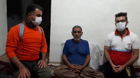نجات جان مرد ۶۰ ساله گچسارانی بعد از ۱۲ روز مفقودی + تصاویر