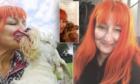 رابطه جنسی زن متاهل با یک سگ! / این زن بخاطر سگش از شوهرش طلاق گرفت+ عکس