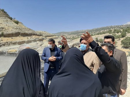 گزارش تصویری از بازدید نماینده مردم کهگیلویه بزرگ در مجلس شورای اسلامی از جاده پاتاوه-دهدشت