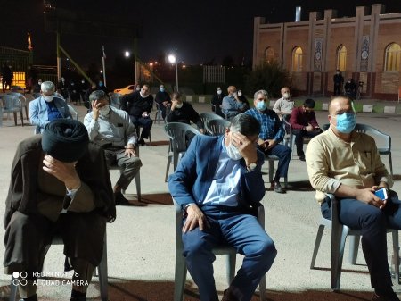 برگزاری آیین شبی با شهداء در گچساران