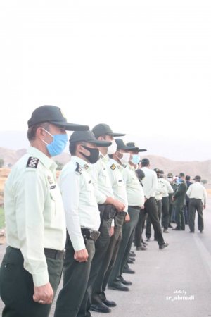 گزارش تصویری استقبال از شهید مدافع امنیت در شهرستان کهگیلویه