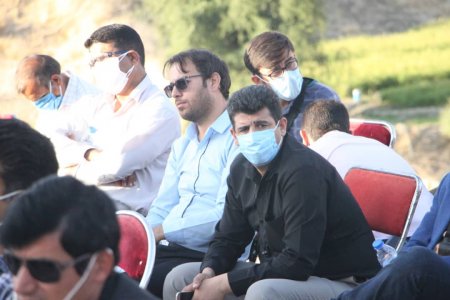 گزارش تصویری از افتتاحیه تعریض جاده دهدشت-چرام
