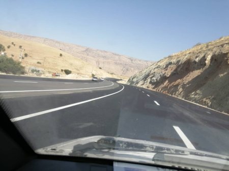 گزارش تصویری از افتتاحیه تعریض جاده دهدشت-چرام