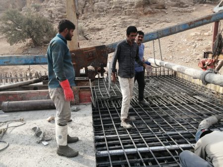 گزارش تصویری از فعالیت شبانه روزی پروژه ملی دهدشت- پاتاوه