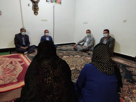دیدار با خانواده های زندانیان شهرستان کهگیلویه+تصاویر