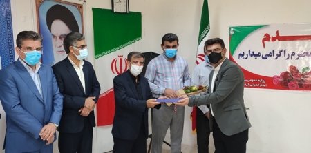 مراسم تودیع و معارفه رئیس بیمارستان امام خمینی دهدشت برگزار شد+تصاویر