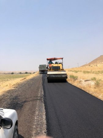 آسفالت راه روستایی محمد آباد بخش مرکزی شهرستان کهگیلویه+تصاویر