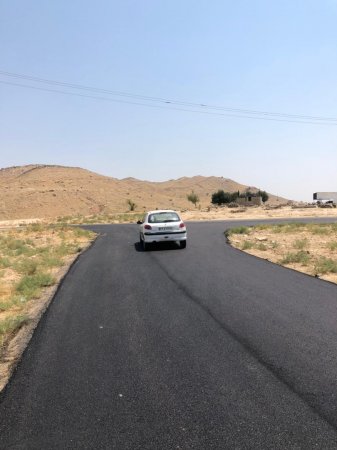 آسفالت راه روستایی محمد آباد بخش مرکزی شهرستان کهگیلویه+تصاویر