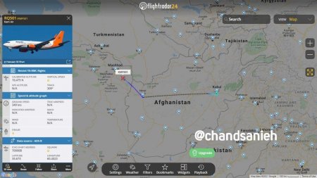 ماجرای ربایش یک هواپیمای اوکراینی از افغانستان و انتقال به ایران